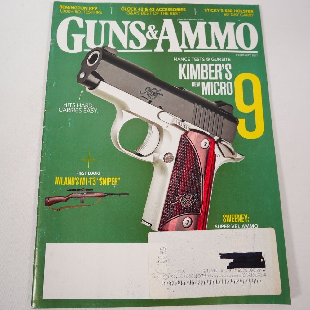 Guns & Ammo Magazine Lot of 9 from 2015-17 - Picture 12 of 16